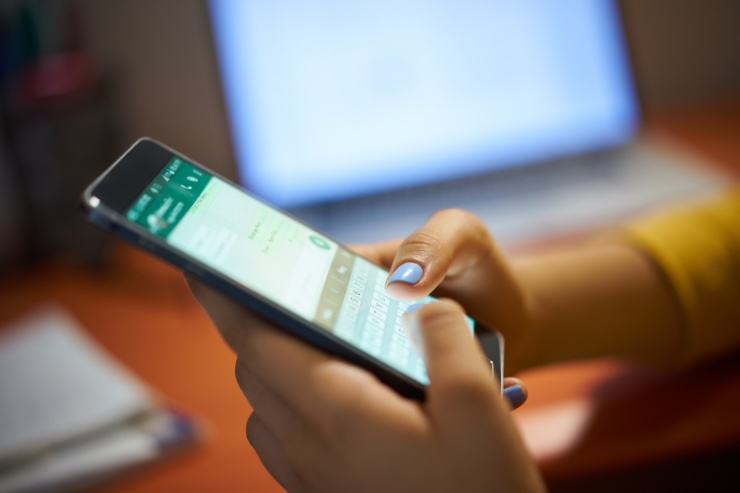 scrivere messaggio whatsapp